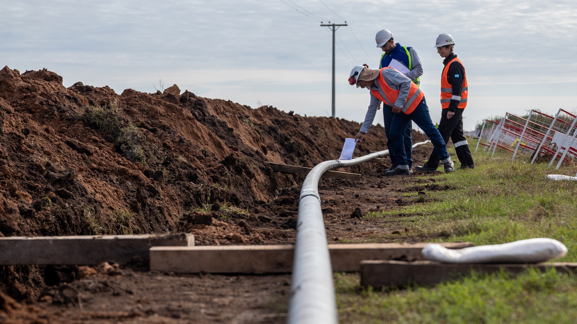 Litoralgas avanza en la puesta en funcionamiento del Gasoducto Regional Centro II
